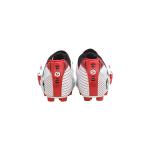 Auto Lock Waterproof Cycling Footwear Red And White Fit Wide Range Of Foot