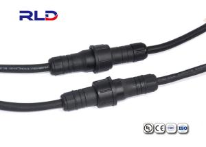 China 2Pin 3Pin Waterproof Cable Connector Male Female Wire to Wire Connector factory