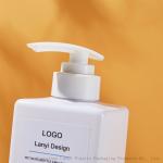 Square Clear PET Plastic 500ml Shampoo Pump Bottles