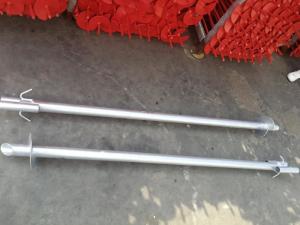 China 2000mm Galvanized Grounding And Earthing Products Ground Anchor Pipe factory