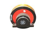 Industrial Crane Spare Parts / Steel Rail Wheel For Transfer Cart & Overhead