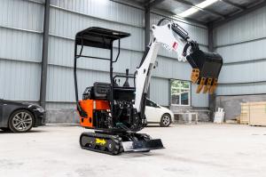 China Two Leg Proof 0.8 Ton Small Equipment Mini Excavator With Euro 5 Certification factory