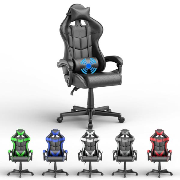 Directly Supply Modern Style Ergonomic Gamer Chair with Massage and Synthetic