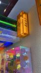 Custom double sided illuminated acrylic light 3d metal led advertising light