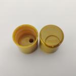 Polypropylene 24mm Yellow Disc Top Cap For Shampoo Bottle