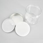 Transparent PET Plastic 97mm 300ml Bulk Cosmetic Jars
