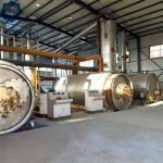 10 Ton Scrap Tire Rubber Recycling Pyrolysis Production Line To Furnace Oil