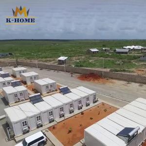 China Military Man Camp Modular Container Dormitory Cabins factory