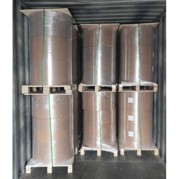 Food Grade 150gsm 250gsm Uncoated White Kraft Paper Roll For Dish Plates 