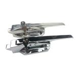 Cam Lift Cold Storage Doors , Cold Storage Door Locks Silver White Color Zinc
