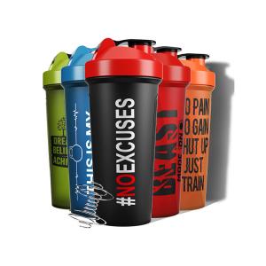 China Custom Logo Fitness Plastic Gym Protein Shaker Bottles Bpa Free factory