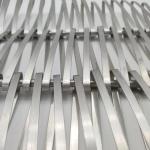 Stainless Steel 0.5mm Helical Wire Mesh For Partition Curtain