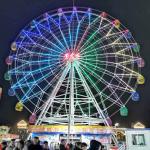 Large Scale Fairground Ferris Wheel / Theme Park Ferris Wheel Height 42m