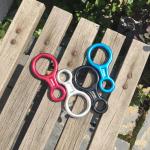 Durable Safety Light Weight 8 Figure Descender Outdoor Climbing Carabiner