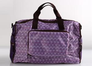 China Foldable Sports Polyester Ladies Travel Bags For Travel And Weekend factory