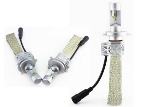 China 9003 HB3 LED Car Headlights Replacement Kit , Fanless Led Headlight 25W Per Bulb factory