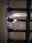 Customized Black Zinc Steel Metal Garrison Fence Panels Maintenance Free