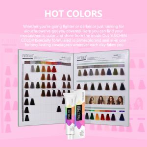 PIAOCHUN Professional Hair Dye Cream, 8-Level Color Intensity, Salon-Customized,