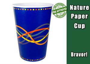 China Custom 12oz Cold Drink Paper Cups Printed Disposable Big Size Paper Cup factory