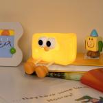 Factory Wholesale Soft Cheese Silicone Baby Nursery Lamp Sensitive Tap Control 7