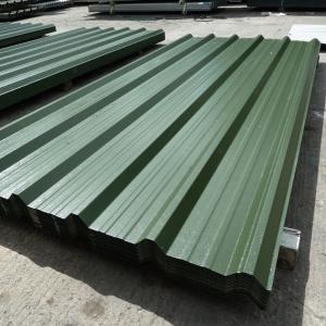 China Galvanized DIN Steel Roofing Sheets DX51D Color Corrugated Metal 12m factory