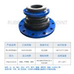 Large Diameter Pipes DN200-125 PN16 Concentric Reducer Flanged Rubber Expansion