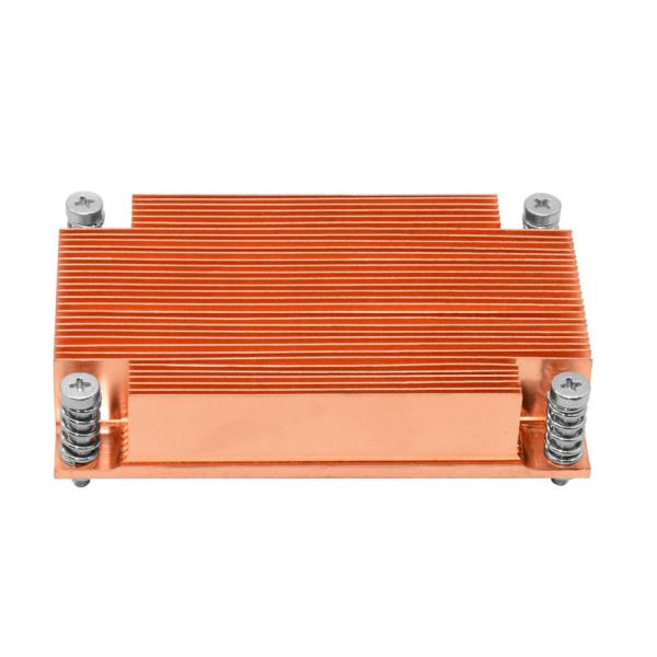 China RoHS Rustproof Anodized Copper Heatsink , Industrial Copper Welding Heat Sink factory