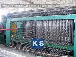 China Custom Automatic Gabion Machines 80X100mm Gabion Production Line factory