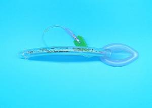 China 5.0# PVC Reinforced Reusable Silicone Laryngeal Mask factory