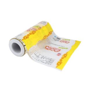China Full Printing BOPP Plastic Food Wrapping Cookie Roll Film Stock on sale