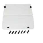 Tinted Acrylic Golf Cart Folding Windshield For EZGO RXV