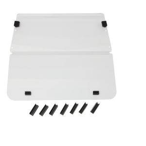 China Tinted Acrylic Golf Cart Folding Windshield For EZGO RXV factory