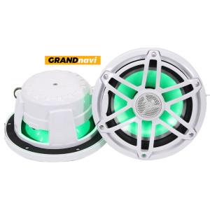 China 6.5inch Shallow-mount Marine Speakers With RGB LED Lighting factory