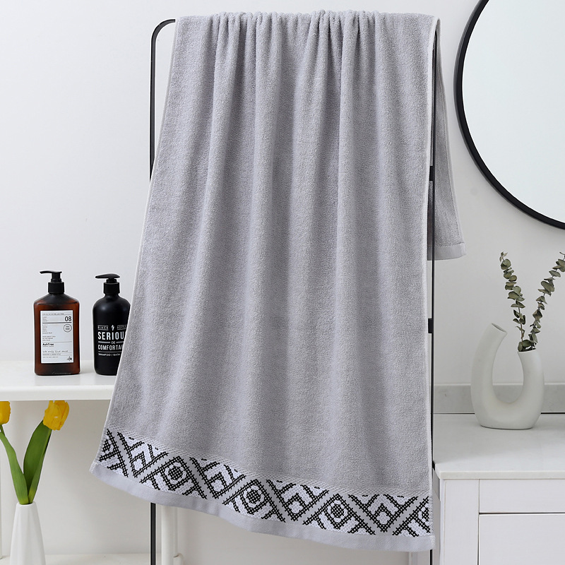 High absorbing Customized 100% cotton bath towel for Home and Hotel in square shape
