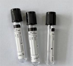 China Blood Collection ESR Tube CE ISO13485 3.8% Sodium Citrate PET Glass factory
