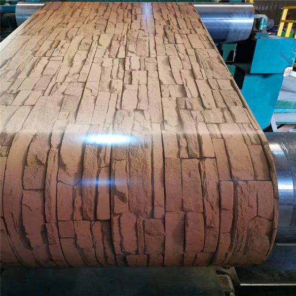 DX51D PPGI Steel Coil 0.12mm - 2.0mm Thickness Prepainted Galvanized Aluminum