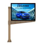 Easy installation 8000nits IP65 p6 digital display led screen billboard outdoor