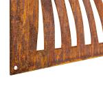 Weathering Steel Outdoor Metal Screen Divider Laser Cut For Decoration