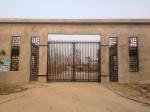 Villa Wrought Morden Iron Gate Rustproof Hot Dip Galvanized After Welding