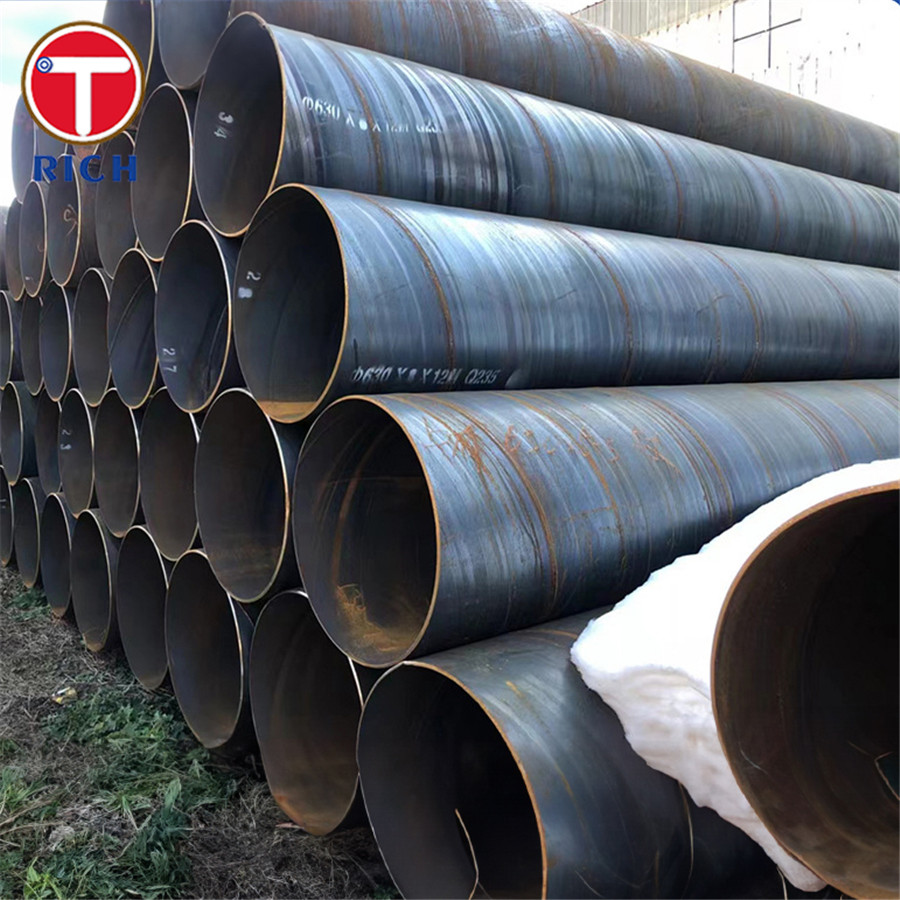 ASTM A139 Grade B Welded Steel Tube Electric-Fusion Arc Welded Steel Pipe For Water Supply