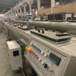 PLC 630mm PPR Polyethylene Pipe Production Line Vacuum Forming