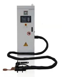 China DSP-80KW Intelligent Hand Held Induction Heater For Steel Heating Machine 320A factory