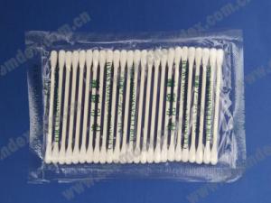 China CS25-001 (Huby 340 CA-002) Cleanroom Cotton Swabs/paper handle cleanroom swab/cotton cleaning swab/huby340 cleaning swab factory