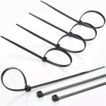 Nylon 66 Self Adhesive Cable Clamp Plastic Adjustable Wire Clamp 6x10.6 Inch