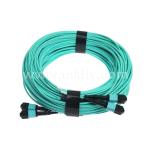 24 Cores MTP Trunk Cable Fiber Optic Jumper for Data Center FTTX PVC Customizabl