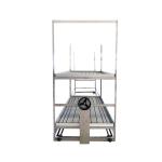 Compact Multi Story Plant Greenhouse Growing Beds For Urban Agriculture