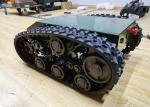 Loading 100kg Rubber Track Undercarriage 12KM/H 2KW