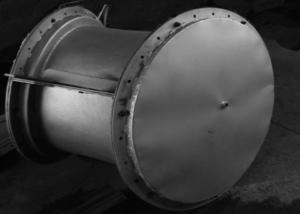 China 76cm Diameter Straight Tube Rotational Moulding Products Galvanized Iron MJ-01 factory