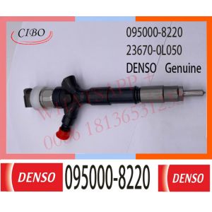 China 095000-8220 DENSO Diesel Engine Fuel Injector 095000-8290 095000-8220 for 23670-0L050 23670-09330 Toyota 1KD-FTV3.0L on sale