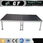 Square Steel Aluminum Stage Truss Platform Portable Mobile Concert Stage